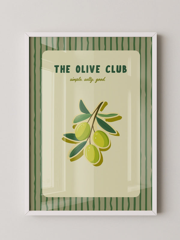 Olivenzweige Vintage Stil