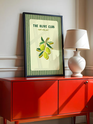 Olivenzweige Vintage Stil