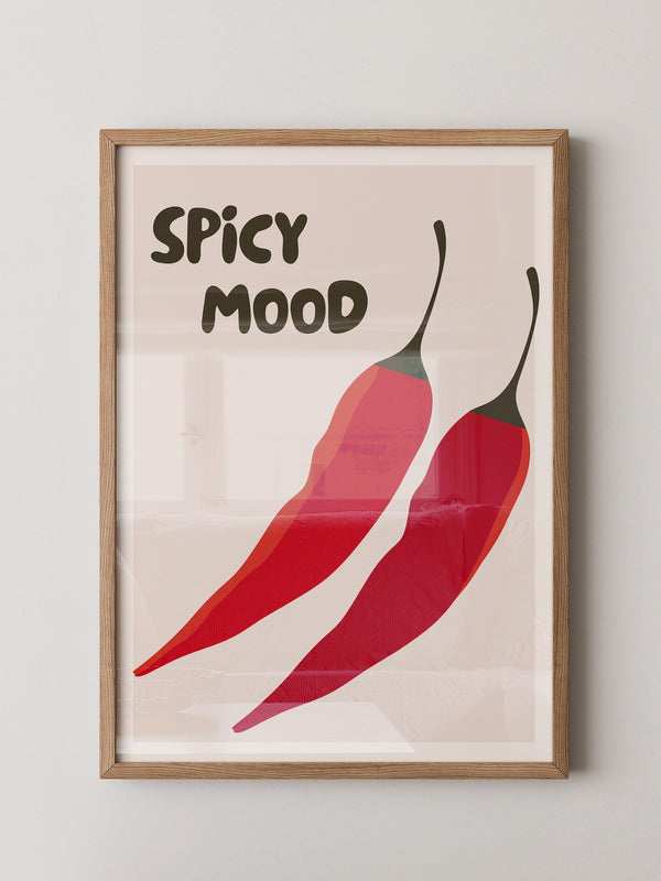 Chilischoten Grafik Rot