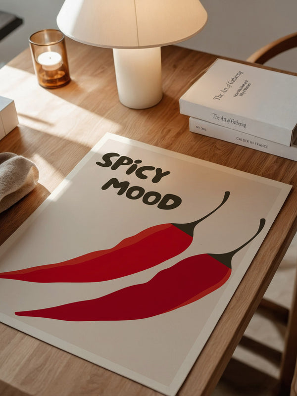 Chilischoten Grafik Rot