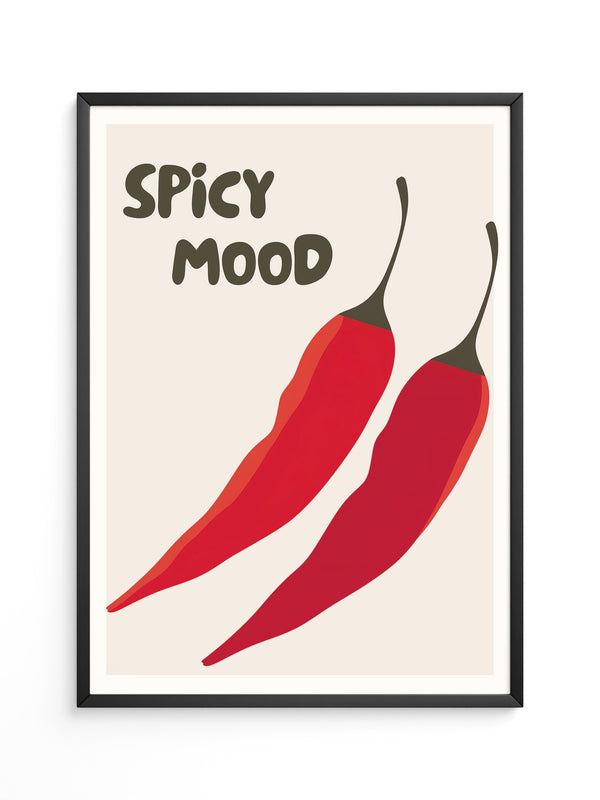 Chilischoten Grafik Rot