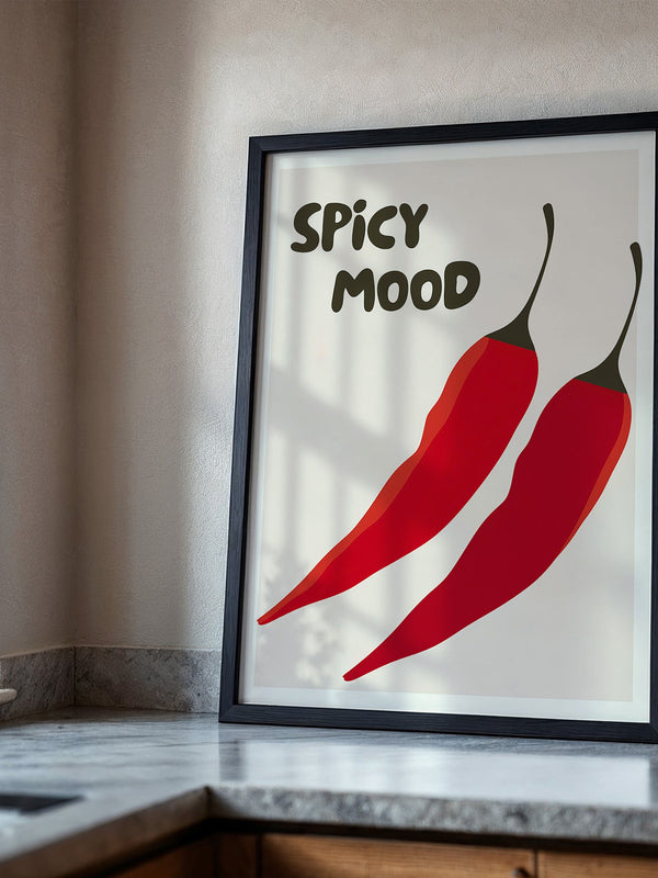 Chilischoten Grafik Rot