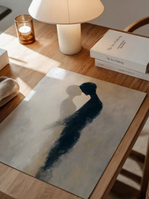 Schatten Kuss abstrakt