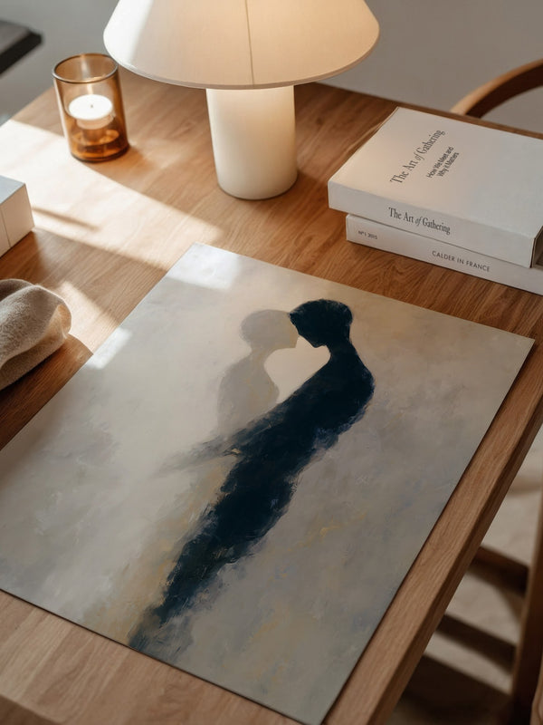 Schatten Kuss abstrakt