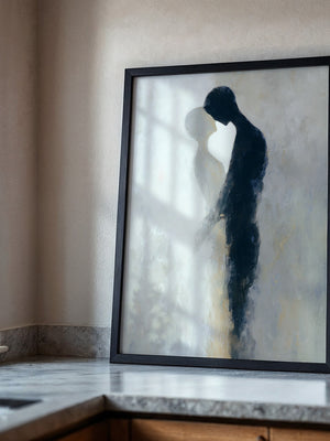 Schatten Kuss abstrakt