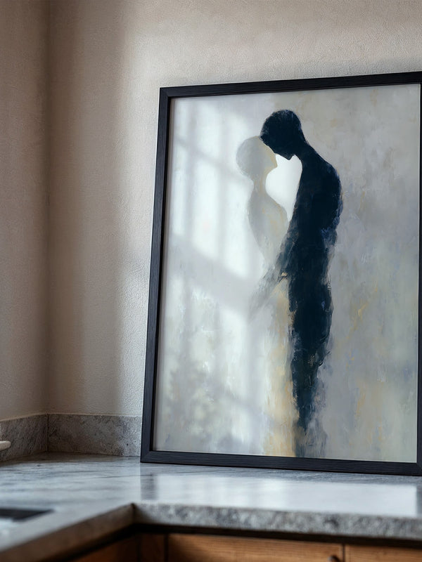 Schatten Kuss abstrakt