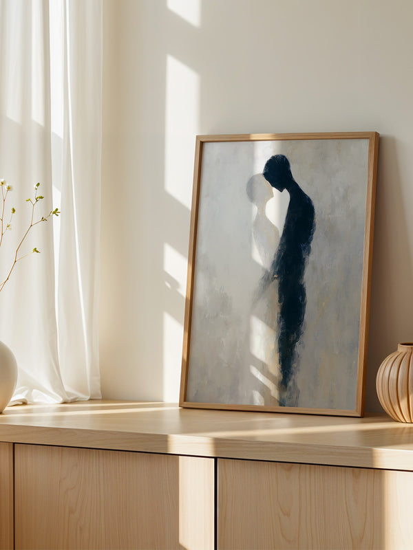Schatten Kuss abstrakt