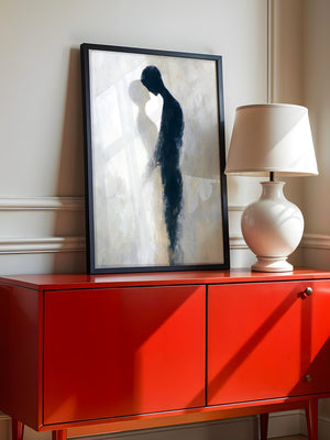 Schatten Kuss abstrakt