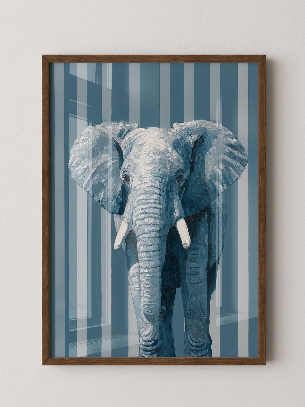 Elefant Streifen Stilvoll