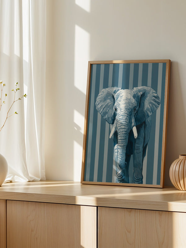 Elefant Streifen Stilvoll