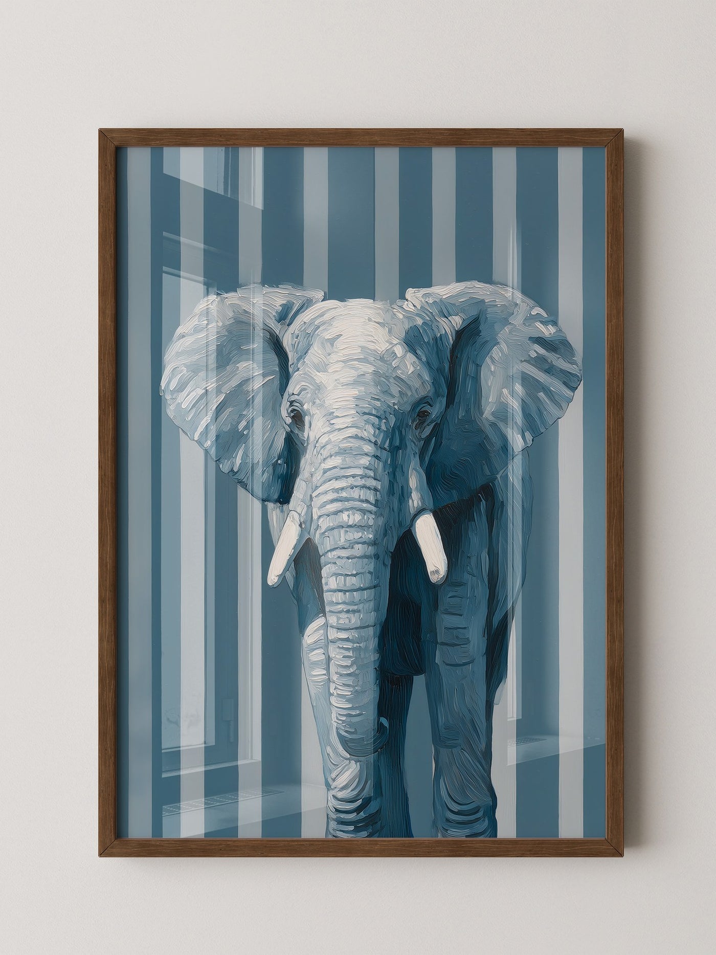 Elefant Streifen Stilvoll