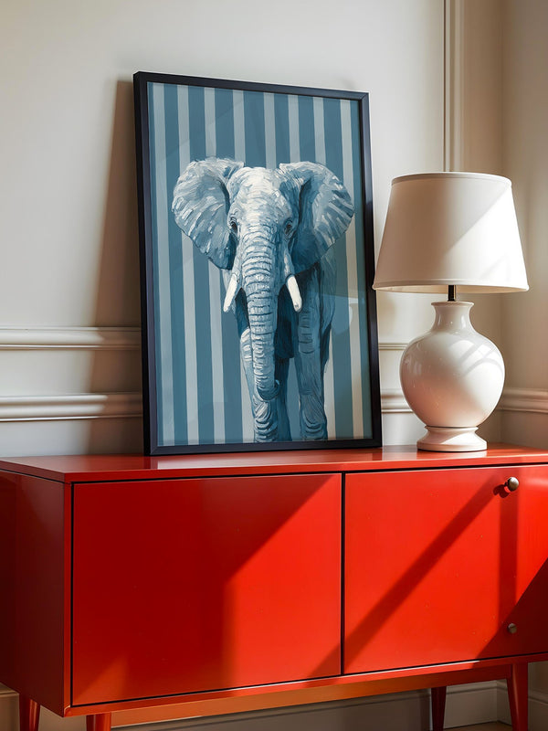 Elefant Streifen Stilvoll
