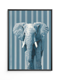 Elefant Streifen Stilvoll