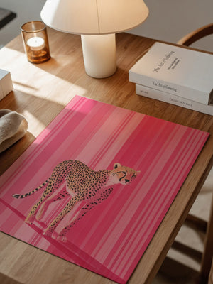 Gepard Pink Streifenmuster