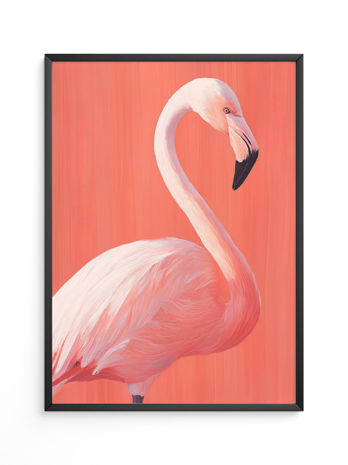 Flamingo Illustration rosa