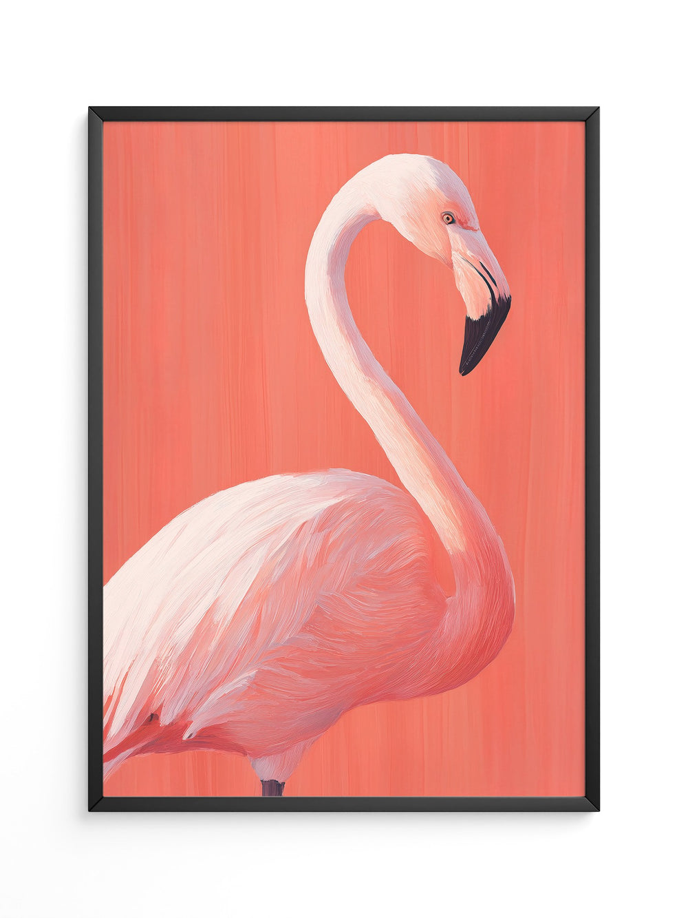 Flamingo Illustration rosa