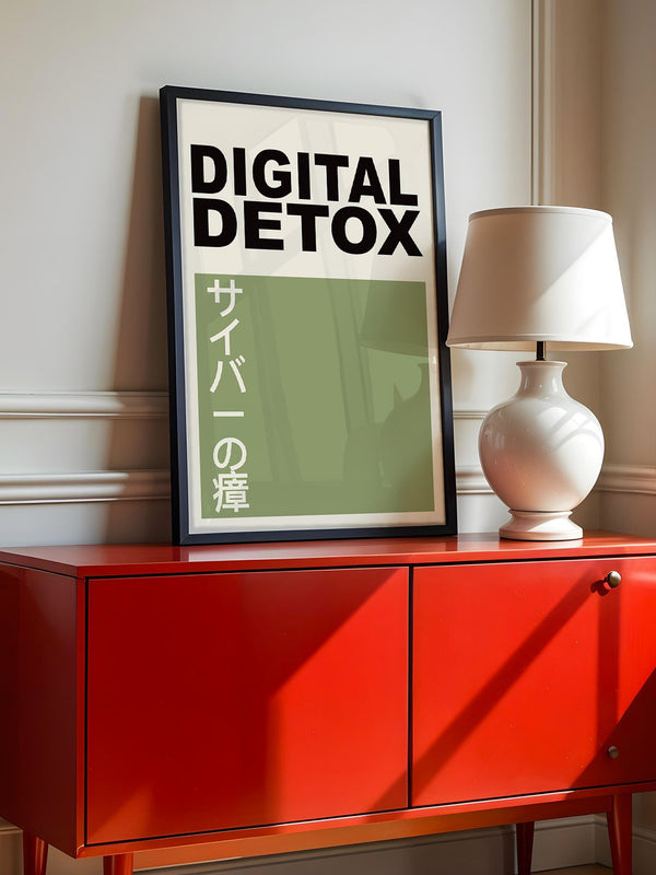 Digital Detox Grünblock