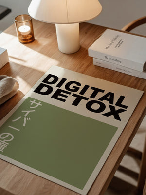 Digital Detox Grünblock