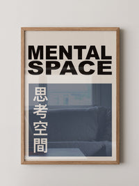 Mental Raum Minimalistisch Retro