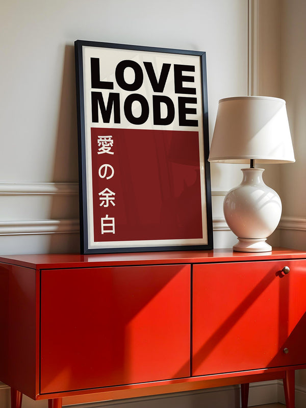 LOVE MODE Minimalistisch Retro