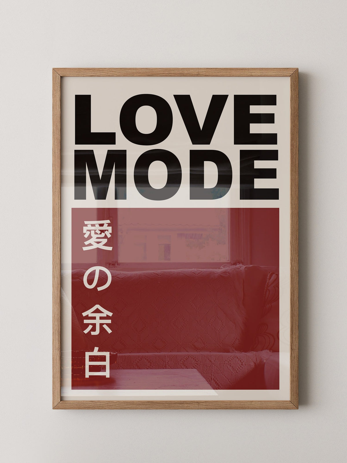 LOVE MODE Minimalistisch Retro