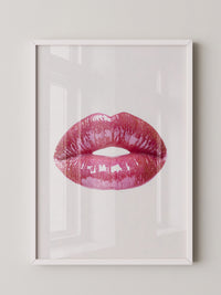 Glitzernde Lippen Hochglanz