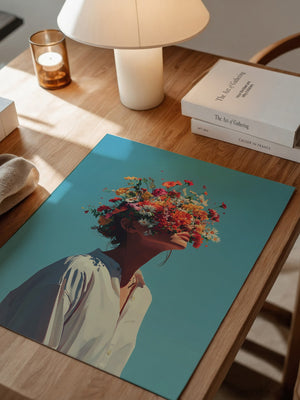 Frau Blumenkrone Himmel