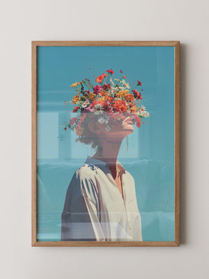 Frau Blumenkrone Himmel