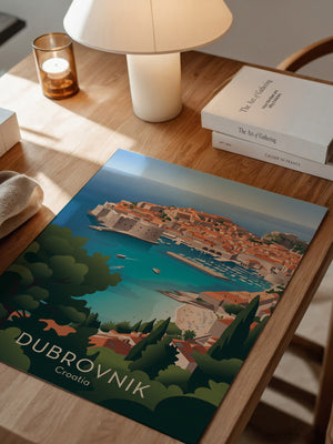 Dubrovnik Küste Pastellfarben