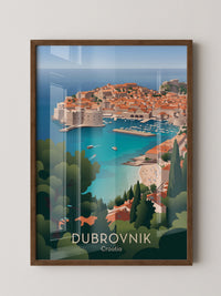 Dubrovnik Küste Pastellfarben