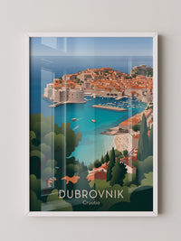 Dubrovnik Küste Pastellfarben