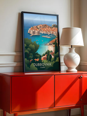 Dubrovnik Küste Pastellfarben