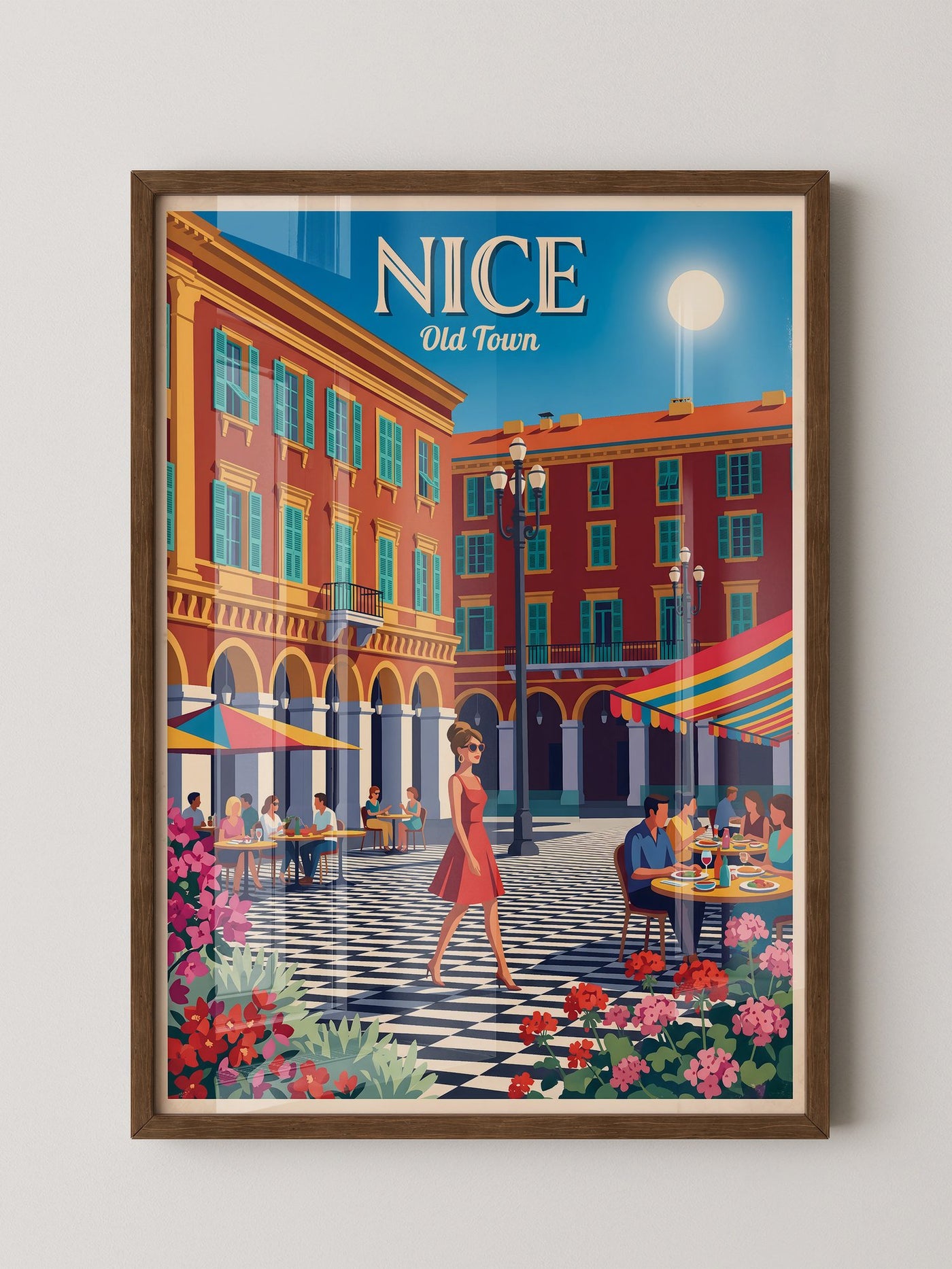 Alte Stadt Nice Retro-Charme
