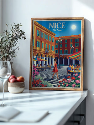 Alte Stadt Nice Retro-Charme