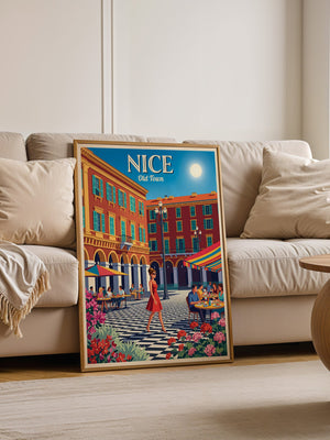 Alte Stadt Nice Retro-Charme