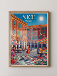 Alte Stadt Nice Retro-Charme