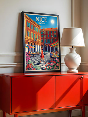 Alte Stadt Nice Retro-Charme