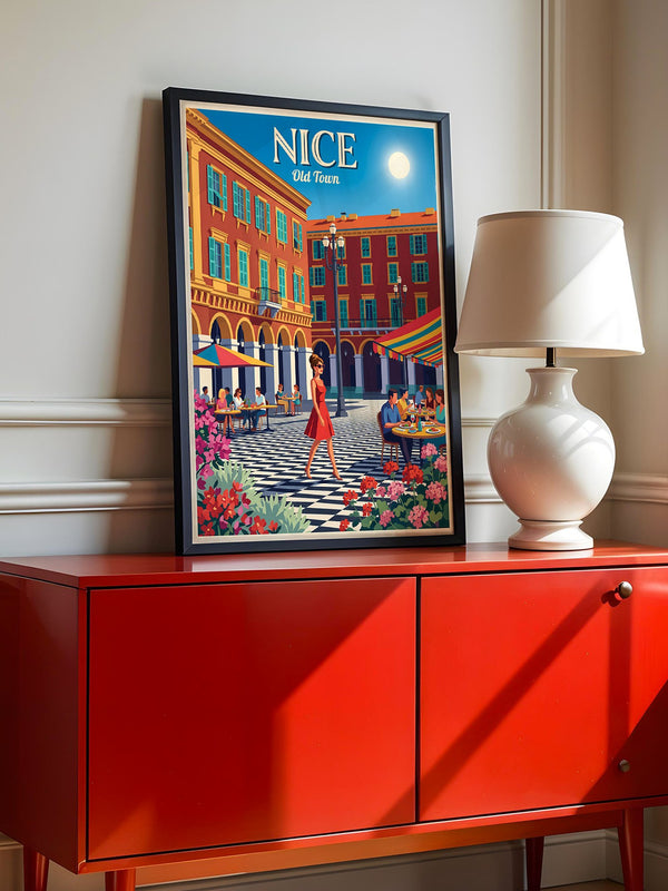 Alte Stadt Nice Retro-Charme