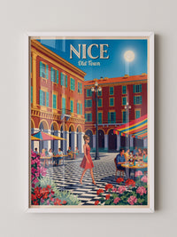 Alte Stadt Nice Retro-Charme