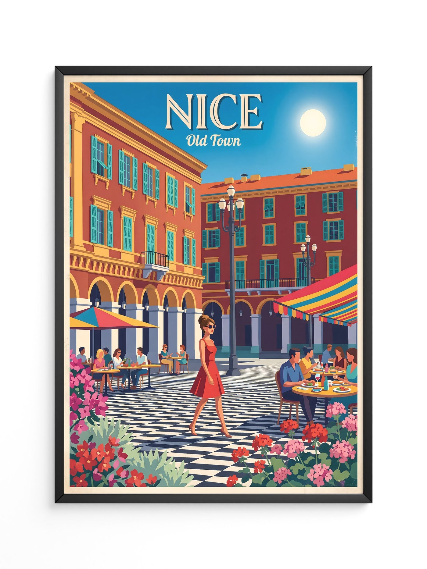 Alte Stadt Nice Retro-Charme
