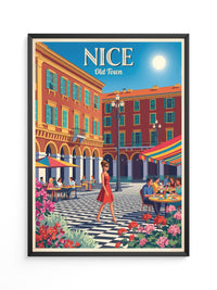 Alte Stadt Nice Retro-Charme