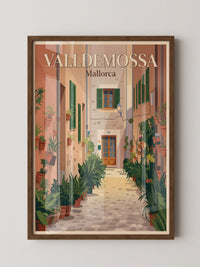 Valldemossa Pflastergasse Pflanzen