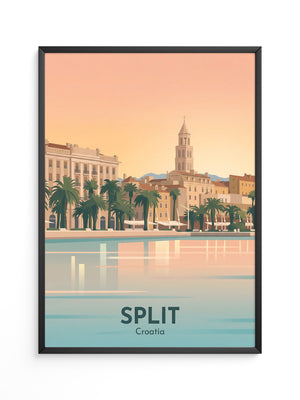 Split Altstadt Retro-Stil