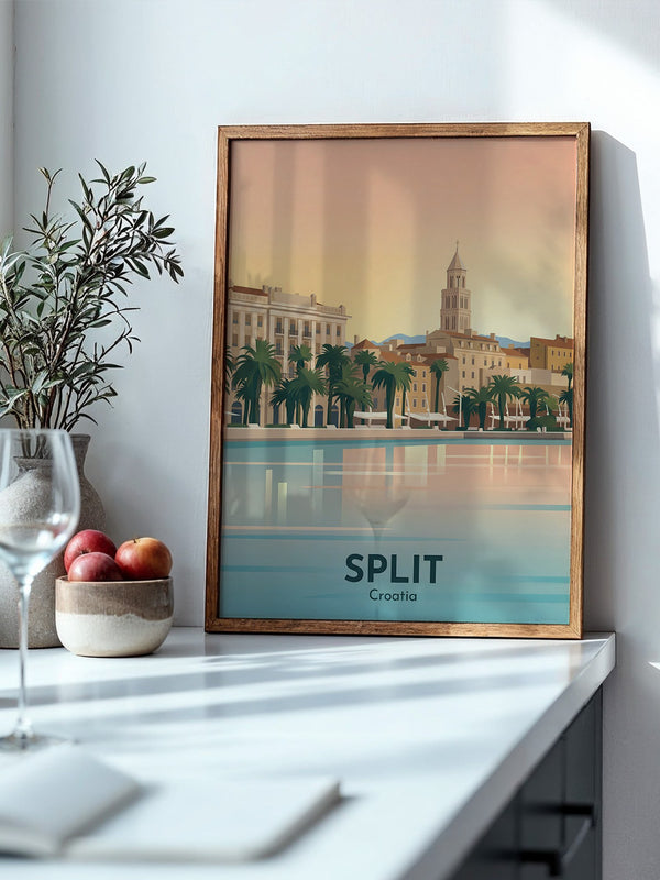 Split Altstadt Retro-Stil