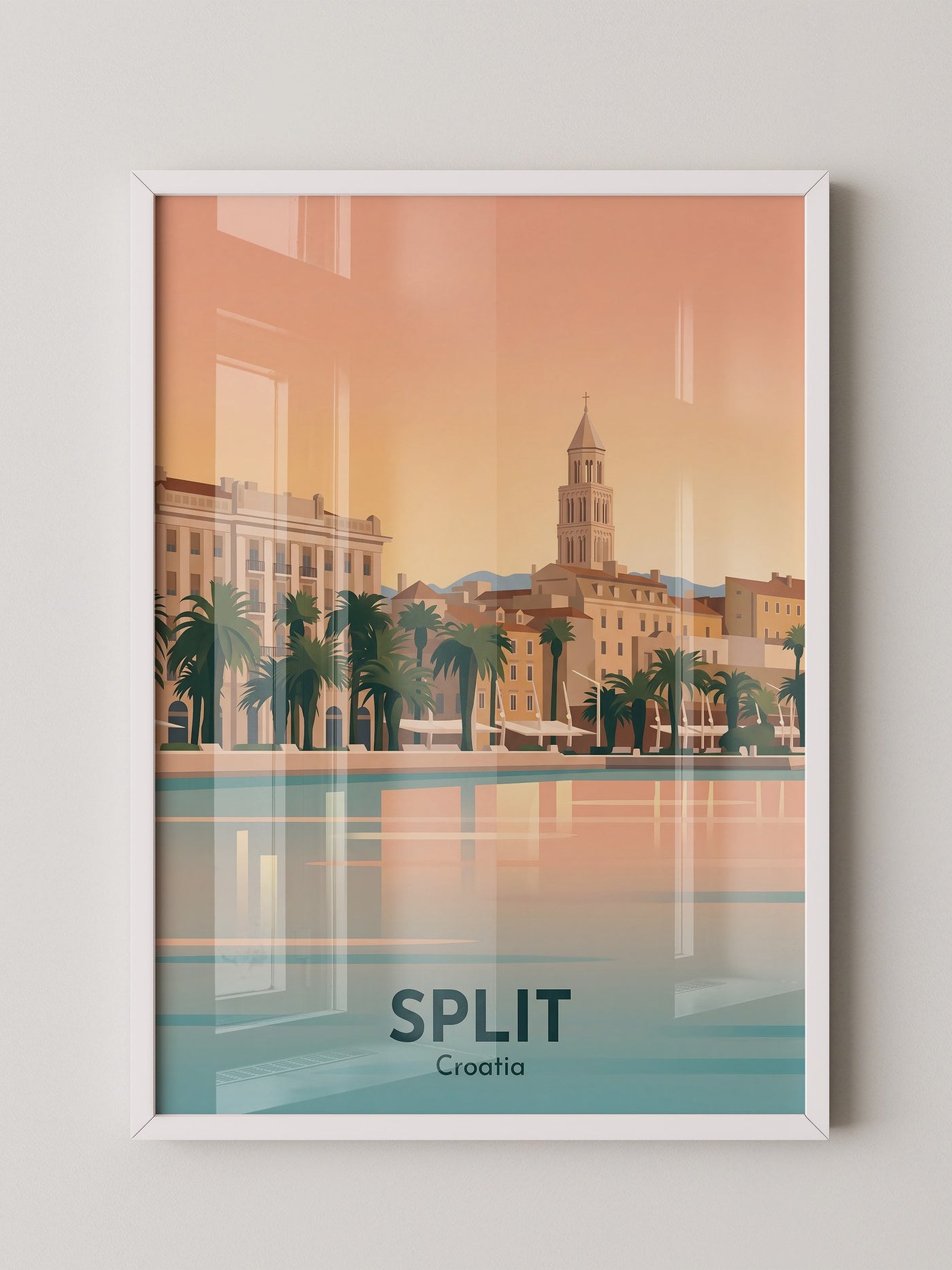 Split Altstadt Retro-Stil