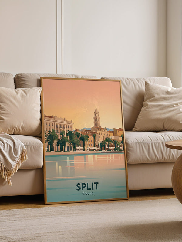 Split Altstadt Retro-Stil
