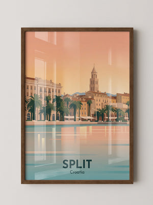 Split Altstadt Retro-Stil