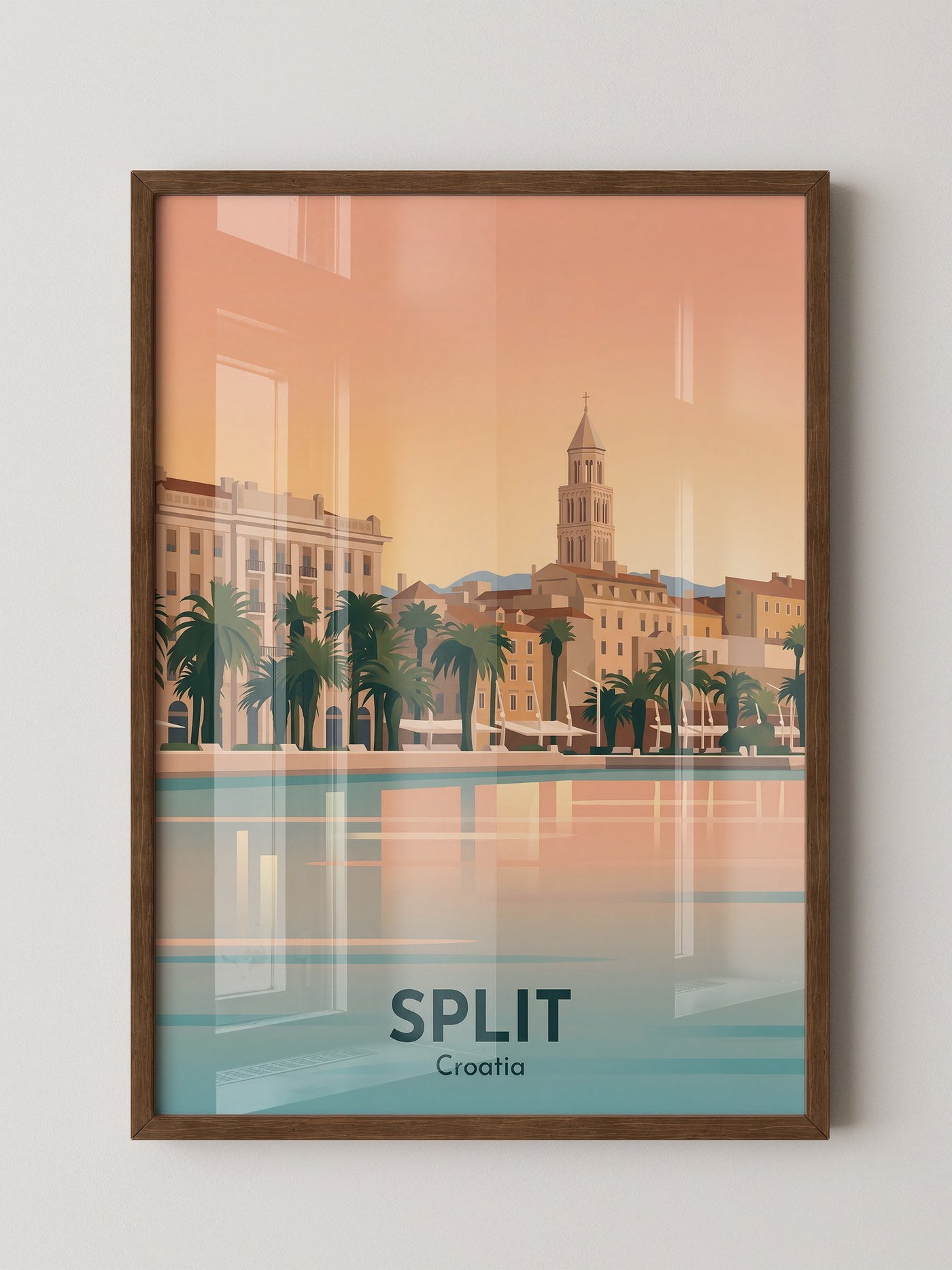 Split Altstadt Retro-Stil