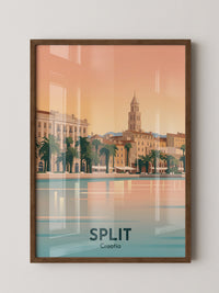Split Altstadt Retro-Stil