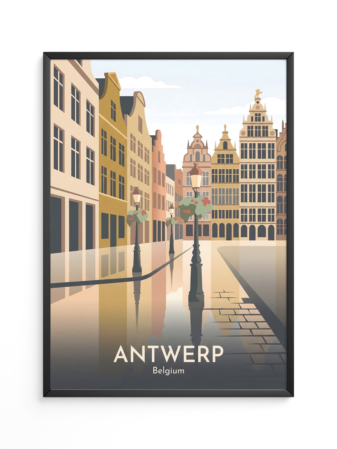 Antwerp Architektur Spiegelung